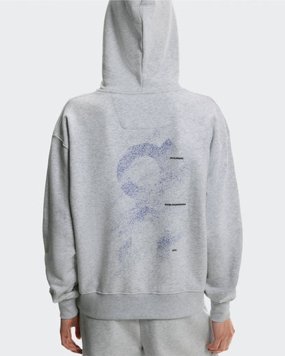 Women's Club Hoodie Graphic Heather - US 9356