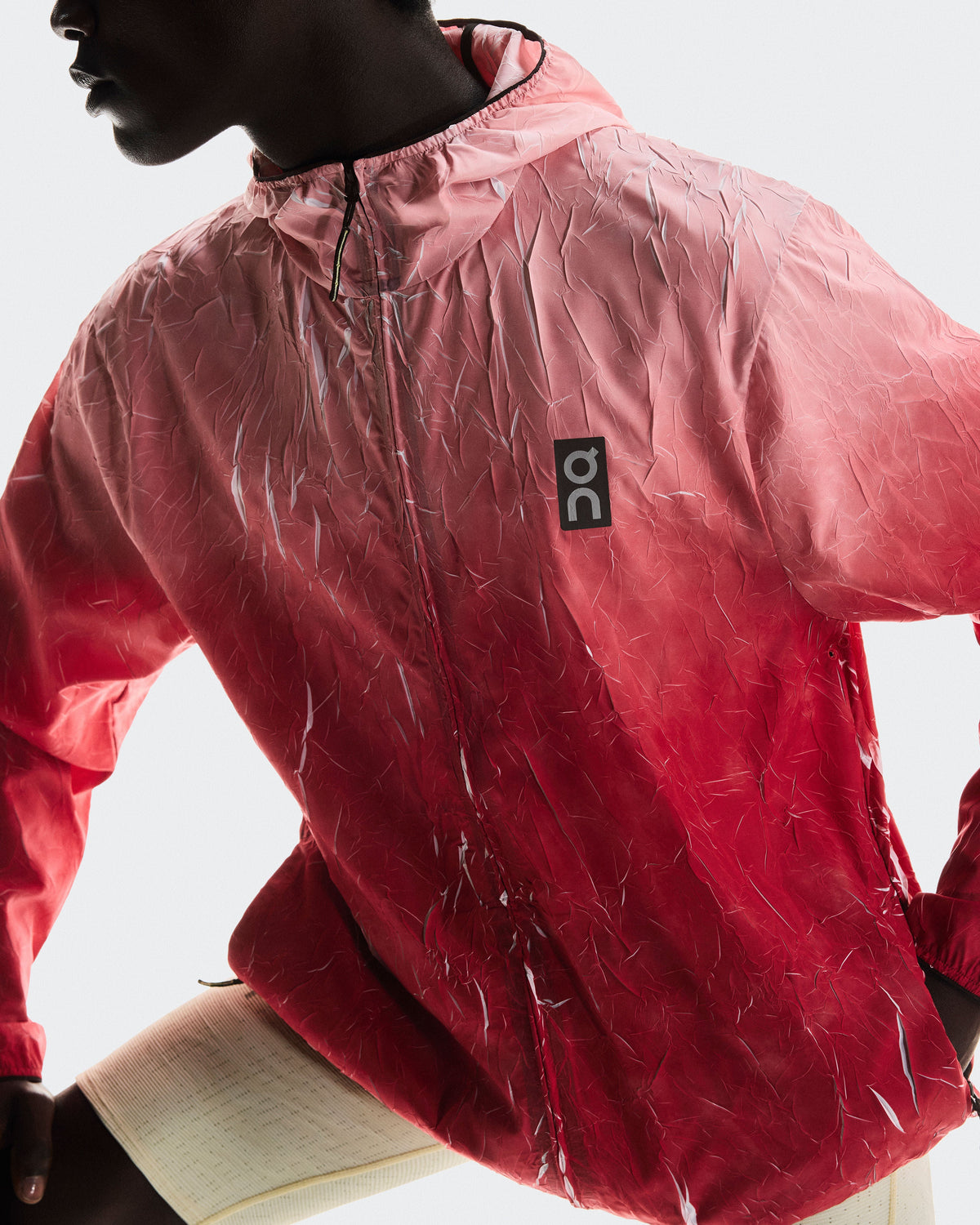 Men's Pace Run Jacket Red - US 9172