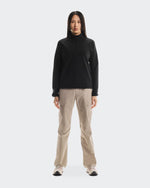 Women's Trek Quarterzip Black - US 7906
