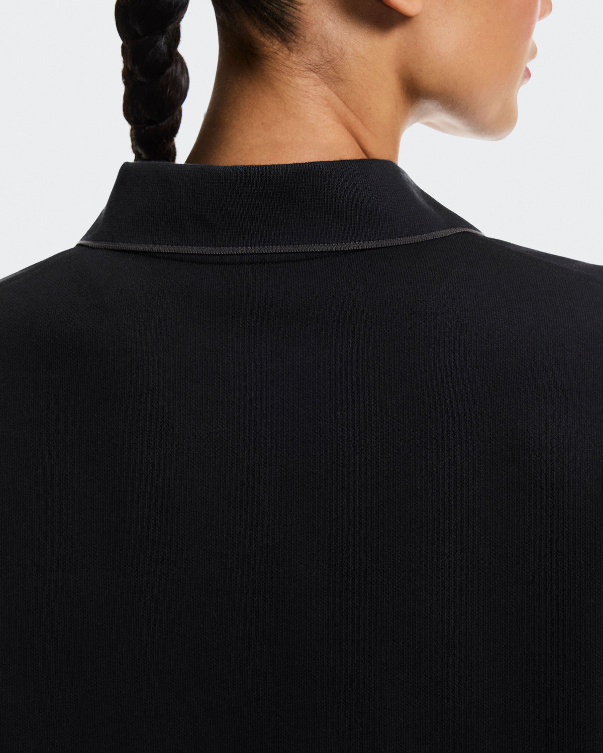 Women's Courtside Polo Black | Eclipse - US 7351