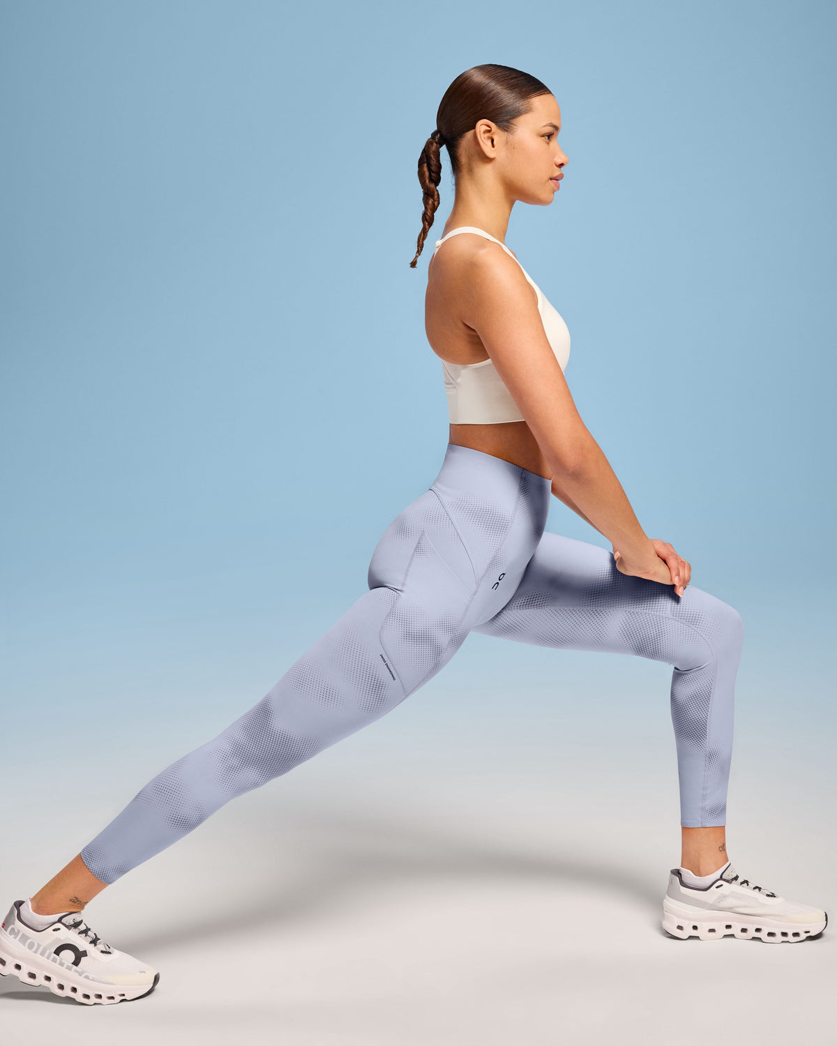Women's Movement Tights Graphic Nimbus | Feather - US 4460