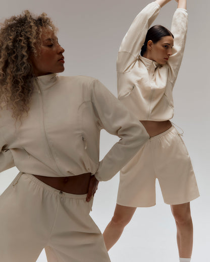 Women's Track Jacket Cream - US 6380