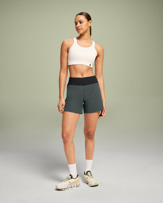 Women's 5" Running Shorts Lead | Black - US 6394