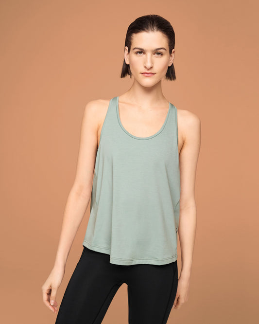 Women's Focus Tank Moss - US 5443
