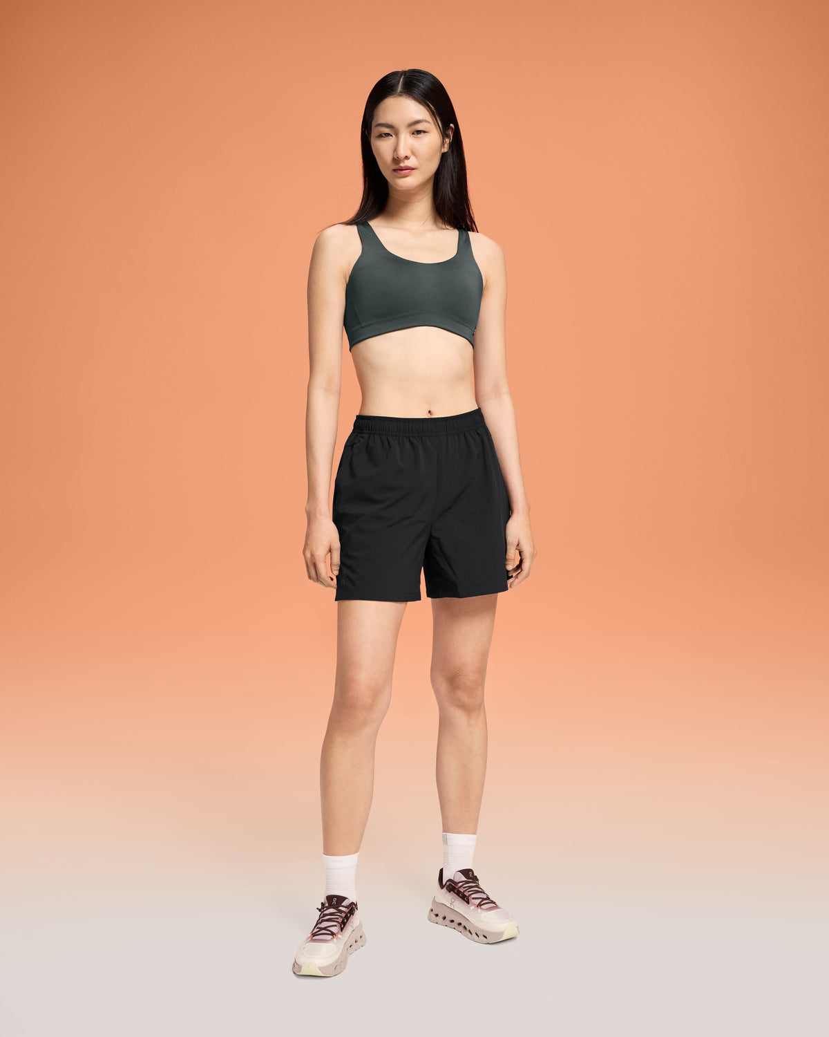 Women's Active Bra Lead | Black - US 6355
