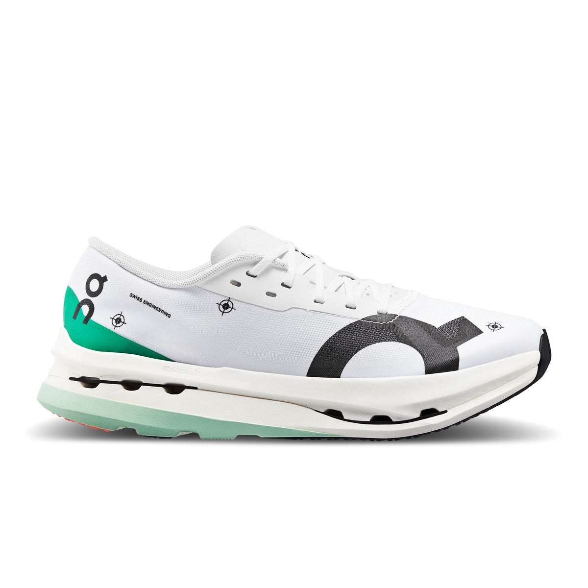 Women's Cloudboom Echo 3 Undyed-White | Mint - US 7968