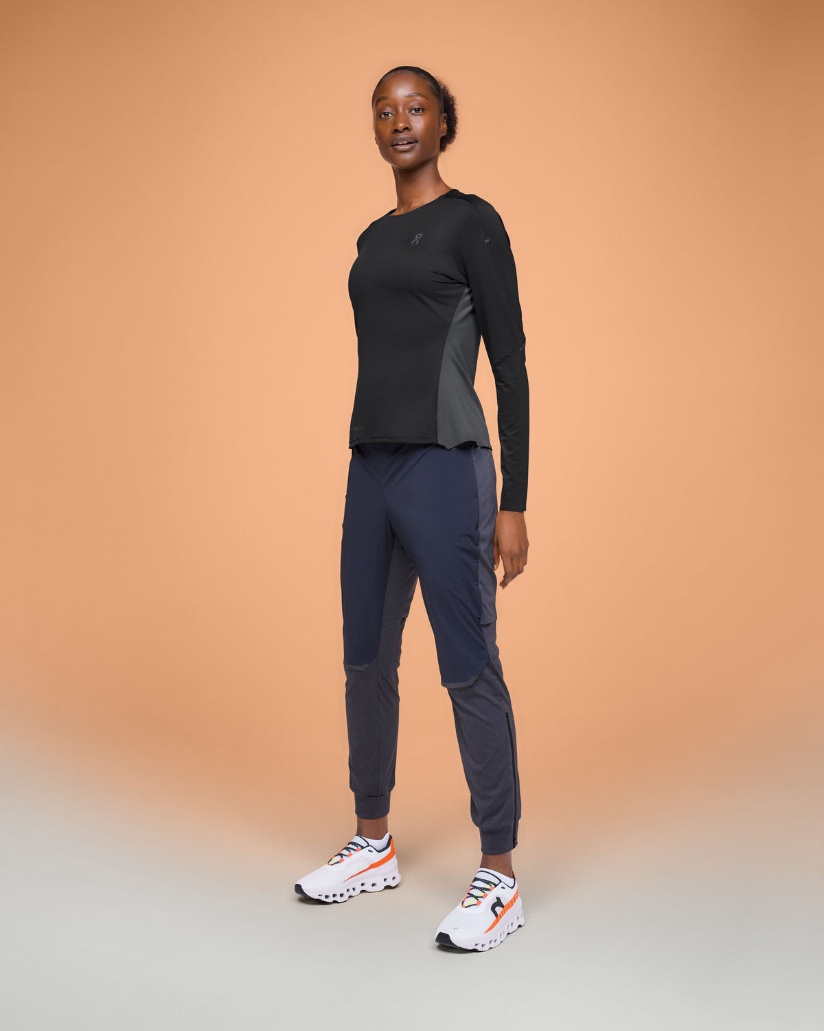 Women's Performance Long-T Black | Eclipse - US 3123