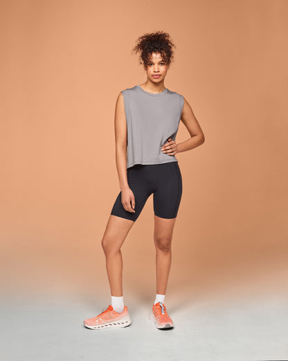 Women's Focus Crop Zinc - US 4465
