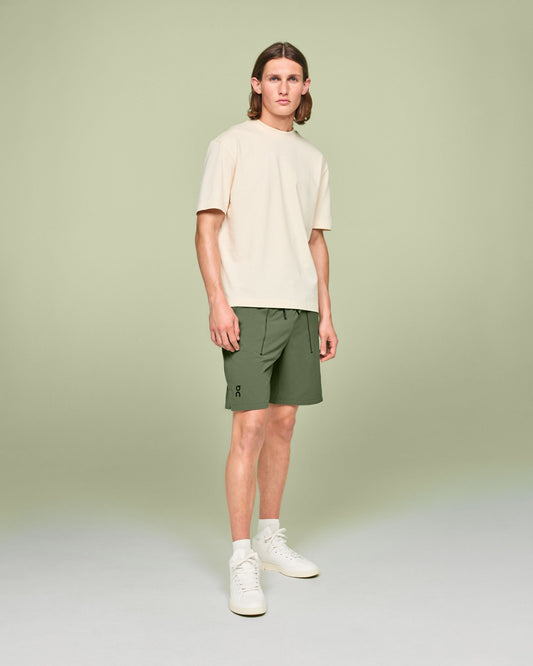 Men's Focus Shorts Taiga | Black - US 5783