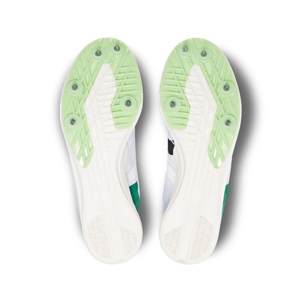 Women's Cloudspike 1500m Undyed-White | Mint - US 8092