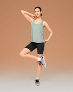 Women's Focus Tank Moss - US 5443