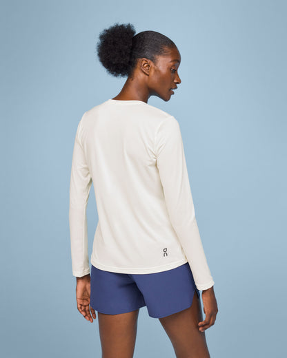 Women's Core Long-T Undyed-White - US 3750
