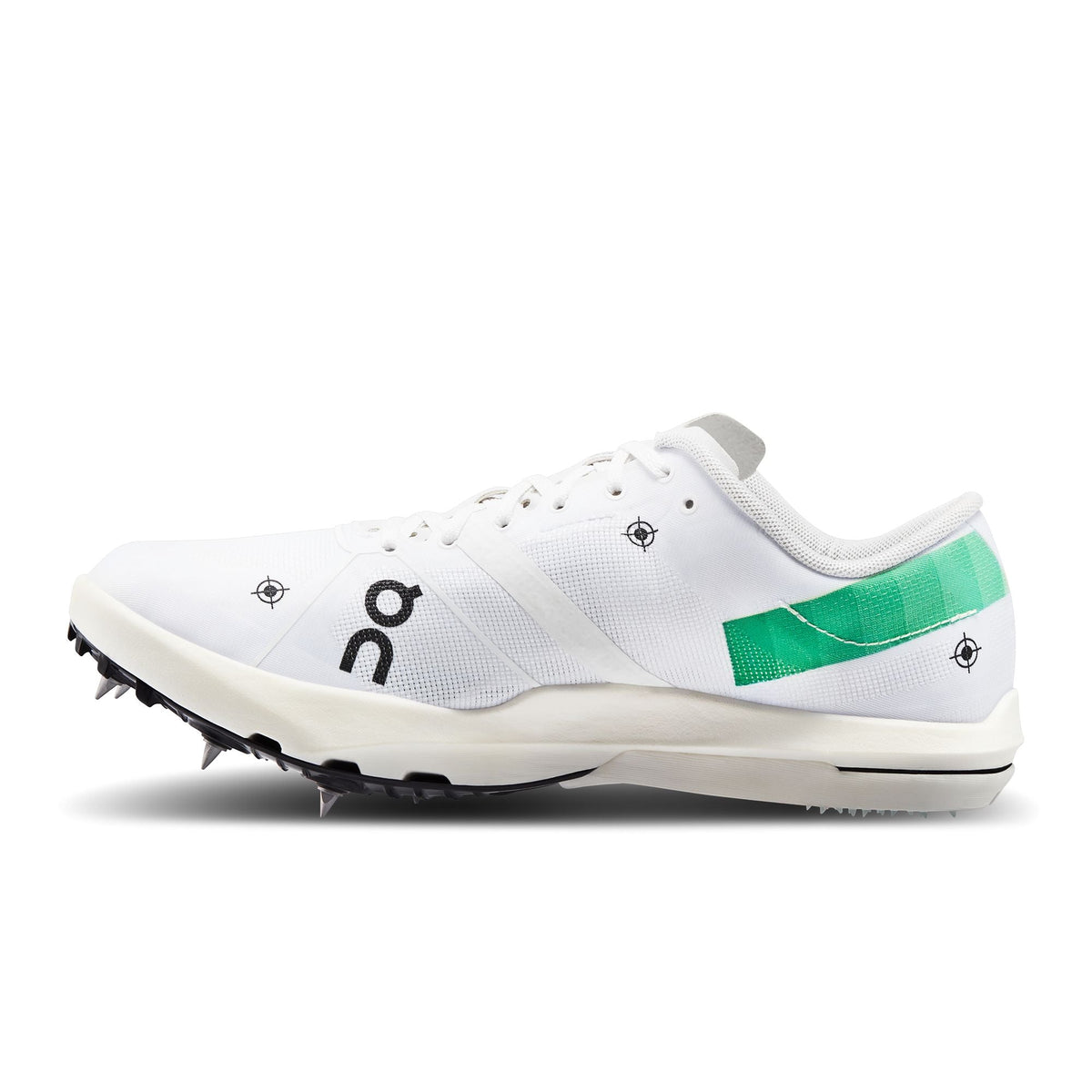 Women's Cloudspike 10000m Undyed-White | Mint - US 2323