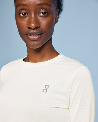 Women's Core Long-T Undyed-White - US 3750